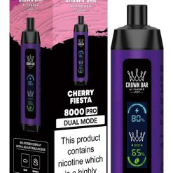 Al Fakher 8000 Pro Einweg Vape Wholeasle Kirsche Fiesta