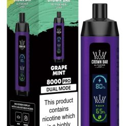 Al Fakher 8000 Pro Einweg Vape Wholeasle Traube Minze