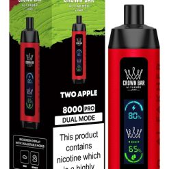 Al Fakher 8000 Pro Einweg Vape Wholeasle zwei Apfel