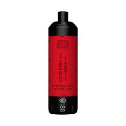 Breze Stiik King Max Pro 18000 Puffs DTL Einweg Vape Großhandel STRAWBERRY ICE CREAM