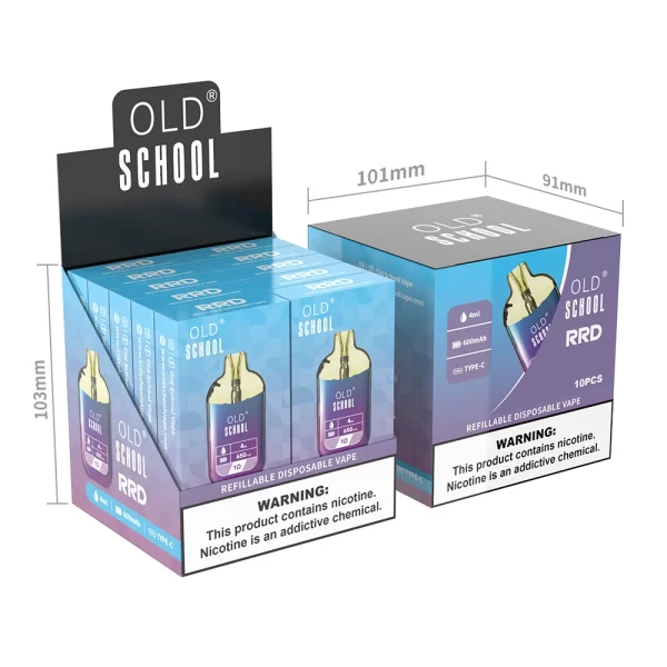 Old School RRD Refillable Vape Wholesale (8)