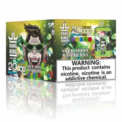 Bang King Coloor 20000 Puffs Double Crystal Jednorazowe pudełko Vape Hurtowe opakowanie
