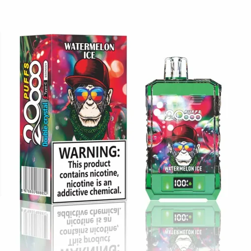 Bang King Coloor 20000 Puffs Double Crystal Jednorazowe Vape Hurtownia Watermelon Ice