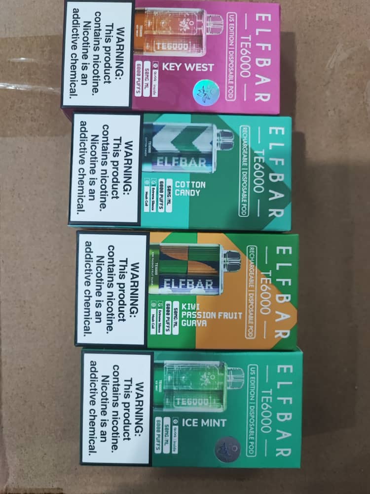 ELF BAR TE6000 FREE GIFTS