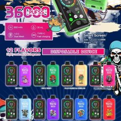 Bang 36000 Puffs Smart Full Screen Engångs Vape Grossist