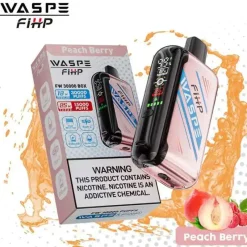 WASPE FIHP 30000 30K Puffs Disposable Vape Wholesale Peach Berry