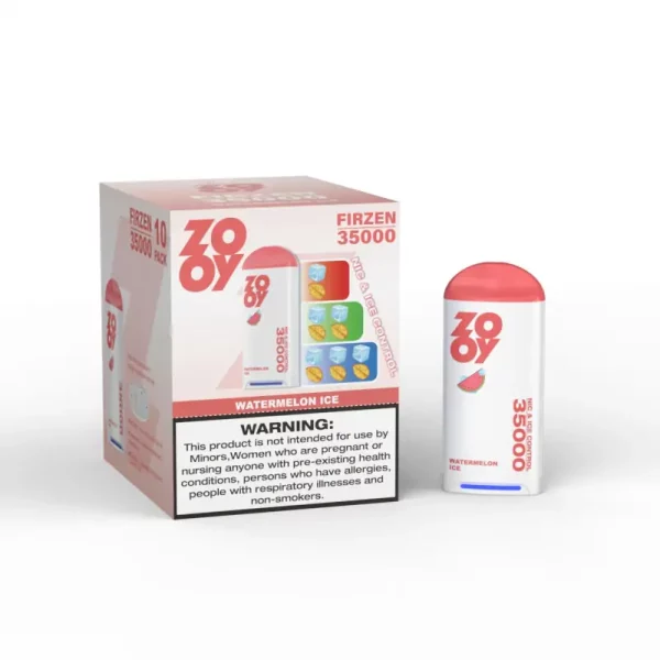 Zooy Firzen 35000 Puffs jednorázové Vape velkoobchodní displej Box