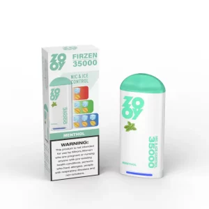 Zooy Firzen 35000 Puffs jednorázové Vape velkoobchod Menthol