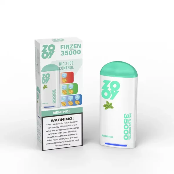 Zooy Firzen 35000 Puffs jednorázové Vape velkoobchod Menthol