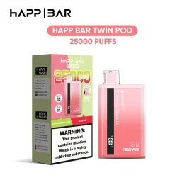 Happ Bar Twin Pod 25000 Erdbeere Kiwi Lush Ice