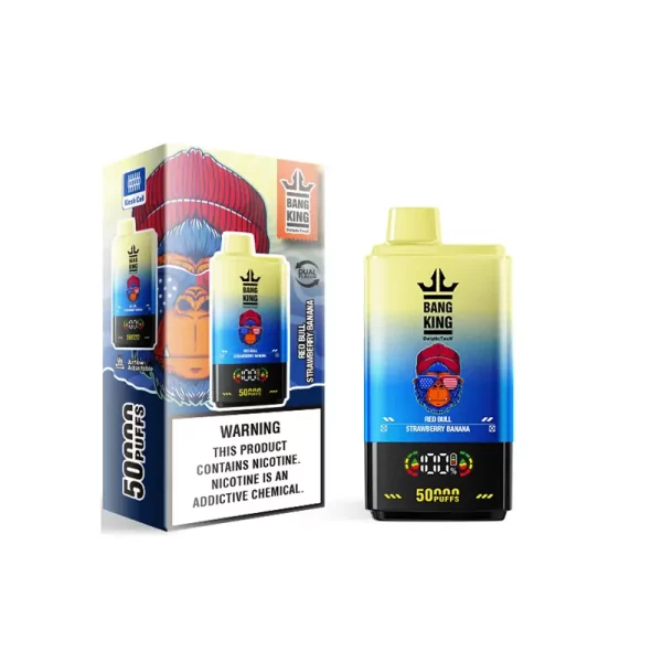 Bang King 50000 Puffs μίας χρήσης Vape Red Bull & Φράουλα Μπανάνα