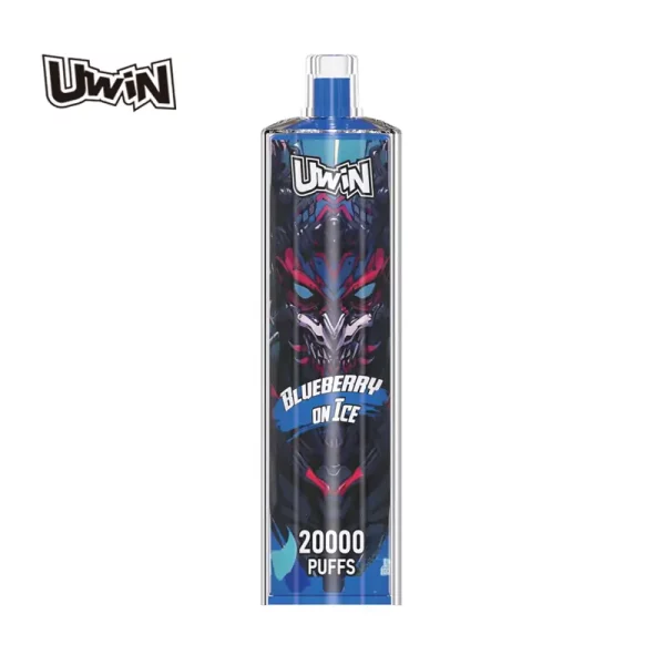Uwin Crystal 20000 Puffs Eldobható Vape Blueberry jégen