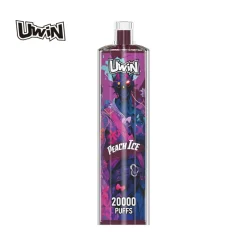 Uwin Crystal 20000 Puffs Einweg Vape Pfirsich Eis