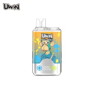 Uwin Crystal Twins 40K jednorázové vape Blueberry Raspberry Cherry Ice