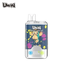 Uwin Crystal Twins 40K Jednorazowe Vape Kiwi Passion Fruit Guava Blueberry Raspberry