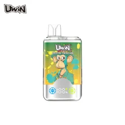 Uwin Crystal Twins 40K Jednorazowe Vape Kiwi Passion Fruit Guava Two Apple
