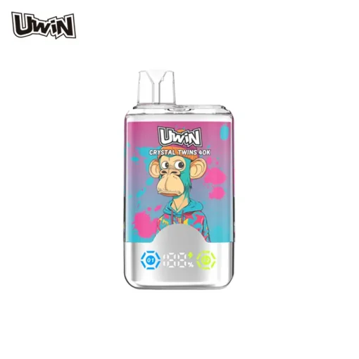 Uwin Crystal Twins 40K Jednorazowe Vape Arbuz Lód Mieszane Jagody