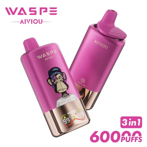 Waspe Aiviou 3in1 60000 Cherry Cola Ice Strawberry Cola Cola Ice