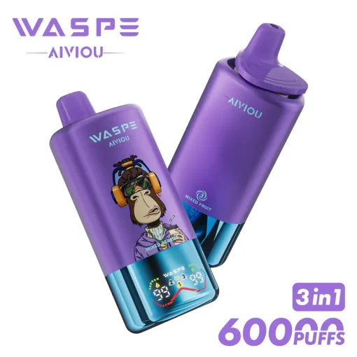 Waspe Aiviou 3in1 60000 Mixed Berries Gummy Bear Mixed Fruit