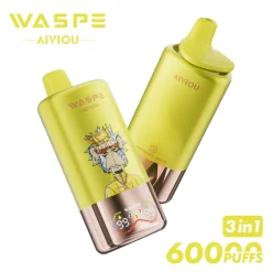 Waspe Aiviou 3in1 60000 Peach Ice Pineapple Mango Peach Cranberry Lemon