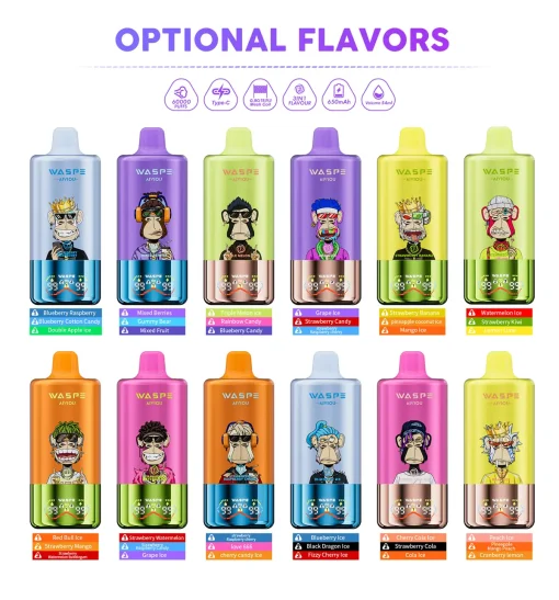 Waspe Aiviou 3in1 60000 Puffs Disposable Vape