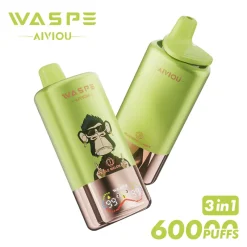 Waspe Aiviou 3in1 60000 Triple Melon Ice Rainbow Candy Blueberry Candy