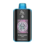 Blueberry Raspberry Fumot Tornado 25000 Puffs Disposable Vape