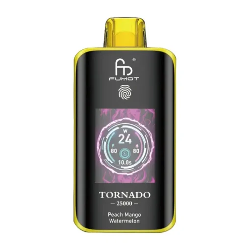 Pfirsich Mango Wassermelone Fumot Tornado 25000 Puffs Einweg Vape