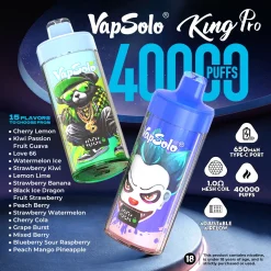 Vapsolo King Pro 40000 Puffs Disposable Vape Wholesale