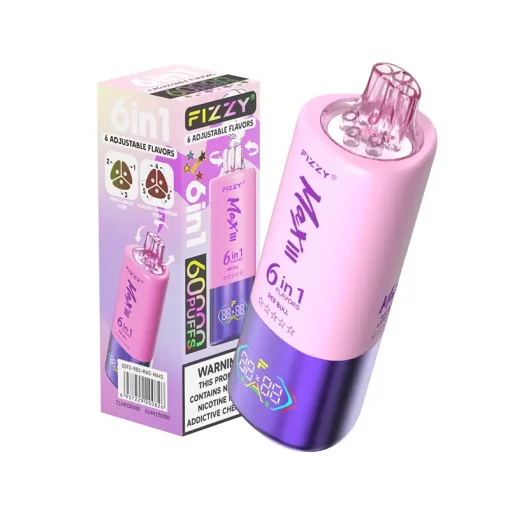 FIZZY MAX III 6IN1 60K PUFFS VAPE (10)