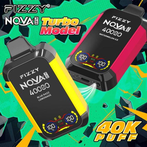 Fizzy Nova Plus 40000 Puffs za enkratno uporabo Vape na debelo (8)