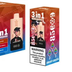Bang King Triple 3in1 85K Puffs Disposable Vape Cherry Cola