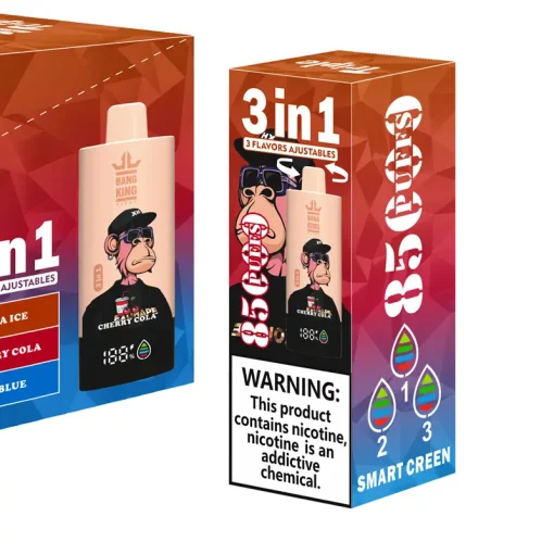 Bang King Triple 3in1 85K Puffs Disposable Vape Cherry Cola