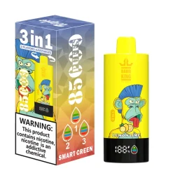 Bang King Triple 3in1 85K Puffs Disposable Vape Lomon Lime