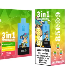Bang King Triple 3in1 85K Puffs Disposable Vape Pineapple Ice