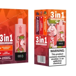 Bang King Triple 3in1 85K Puffs Disposable Vape Pink Lemonade