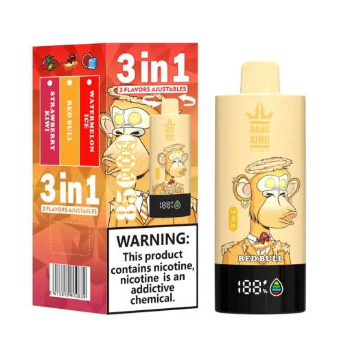 Bang King Triple 3in1 85K Puffs Disposable Vape Red Bull