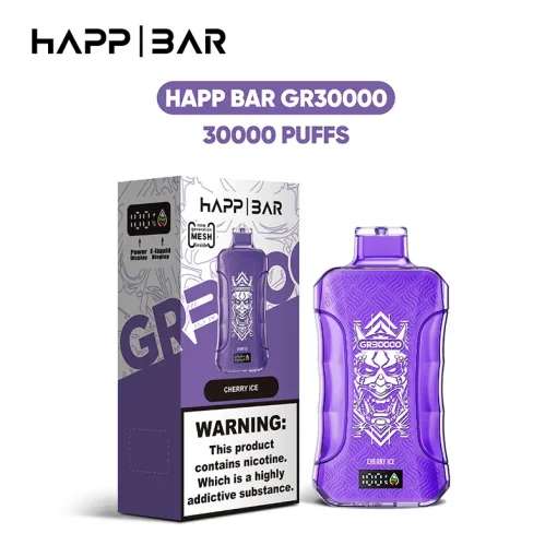 Happ Bar GR30000 Wegwerpvape Kersenijs