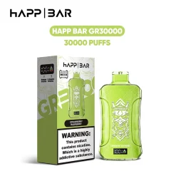 Happ Bar GR30000 Wegwerpvape Aardbei Framboos