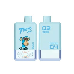 Lavie Twins Max 70K Puffs Double Flavors Disposable Vape Blue Razz Lemonade& Watermelon Bubblegum