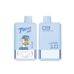 Lavie Twins Max 70K Puffs Double Flavors Disposable Vape Fizzy Cherry Ice& Blue Berry Cotton Candy