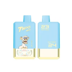Lavie Twins Max 70K Puffs Double Flavors Disposable Vape Flavors Mixed Berry& Fizzy Cherry