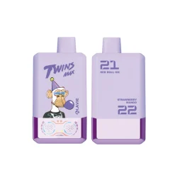 Lavie Twins Max 70K Puffs Double Flavors Disposable Vape Red Bull Ice& Strawberry Mango