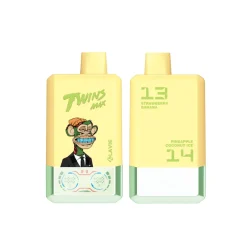 Lavie Twins Max 70K Puffs Double Flavors Disposable Vape Strawberry Banana& Pineapple Cocount Ice