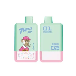 Lavie Twins Max 70K Puffs Double Flavors Disposable Vape Strawberry Watermelon&Blueberry Raspberry