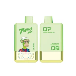 Lavie Twins Max 70K Puffs Double Flavors Disposable Vape Triple Melon Ice & Rasperry Watermelon