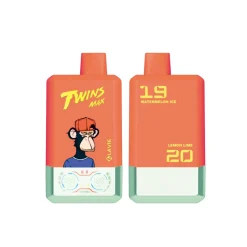 Lavie Twins Max 70K Puffs Double Flavors Disposable Vape Watermelon Ice& Lemon Lime