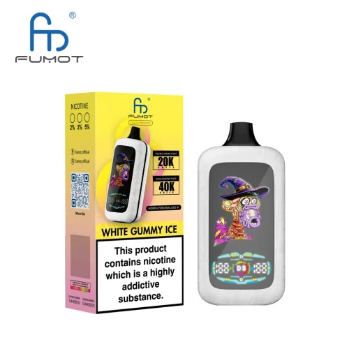 Fumot Digital Monkey 40000 Puffs White Gummy Ice