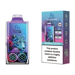 Fumot Leopard 40K 40000 Puffs Disposable Vape Wholesale Blueberry On ice