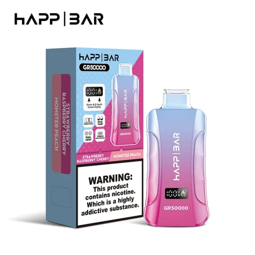Happ Bar GR50000 μιας χρήσης Vape Χονδρικό εμπόριο 11